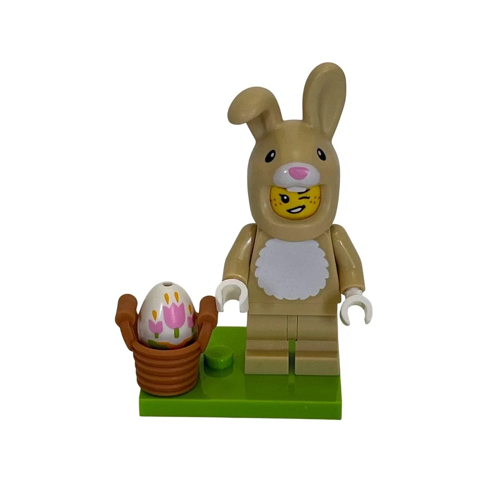 LEGO Minifigures Series 28 Cute Bunny Suit Tan‎ Rabbit Costume 71051 NEW SEALED
